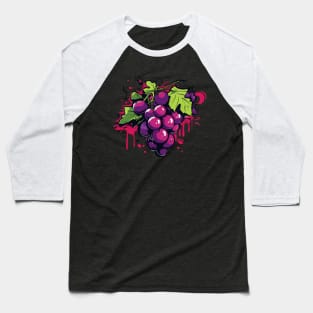 Juicy Fruit Grapes Summer Baseball T-Shirt